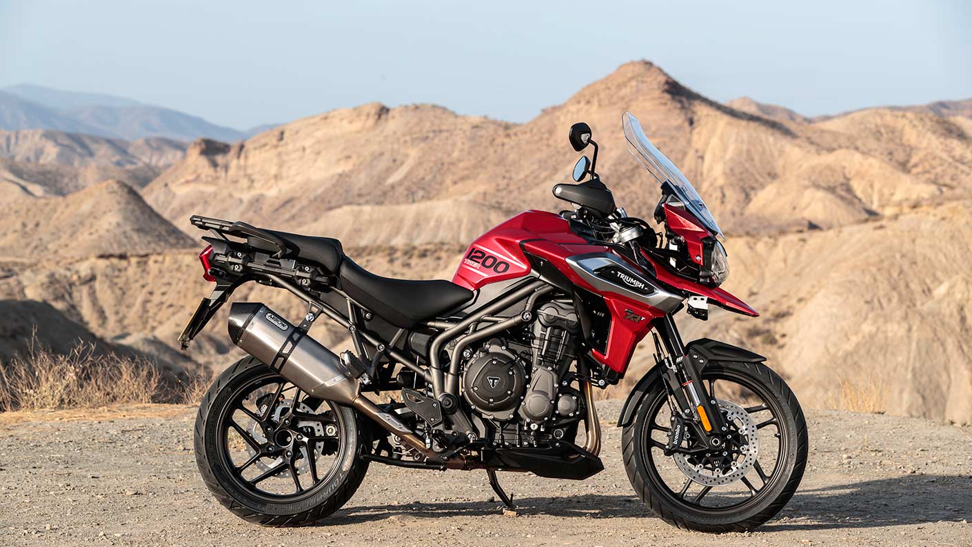 Triumph Tiger 1200 XRt dane techniczne, cena, zdjęcia i opinie