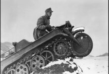 NSU Kettenkrad. Motocykl z gąsienicami