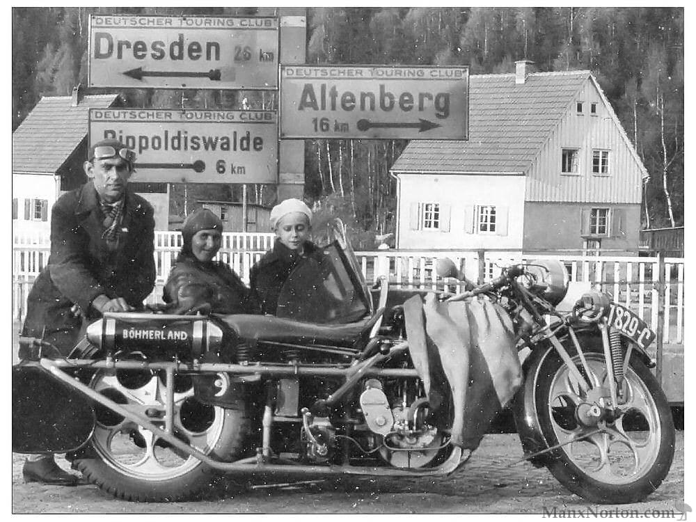 Bohmerland-1927. Najdłuższy motocykl świata