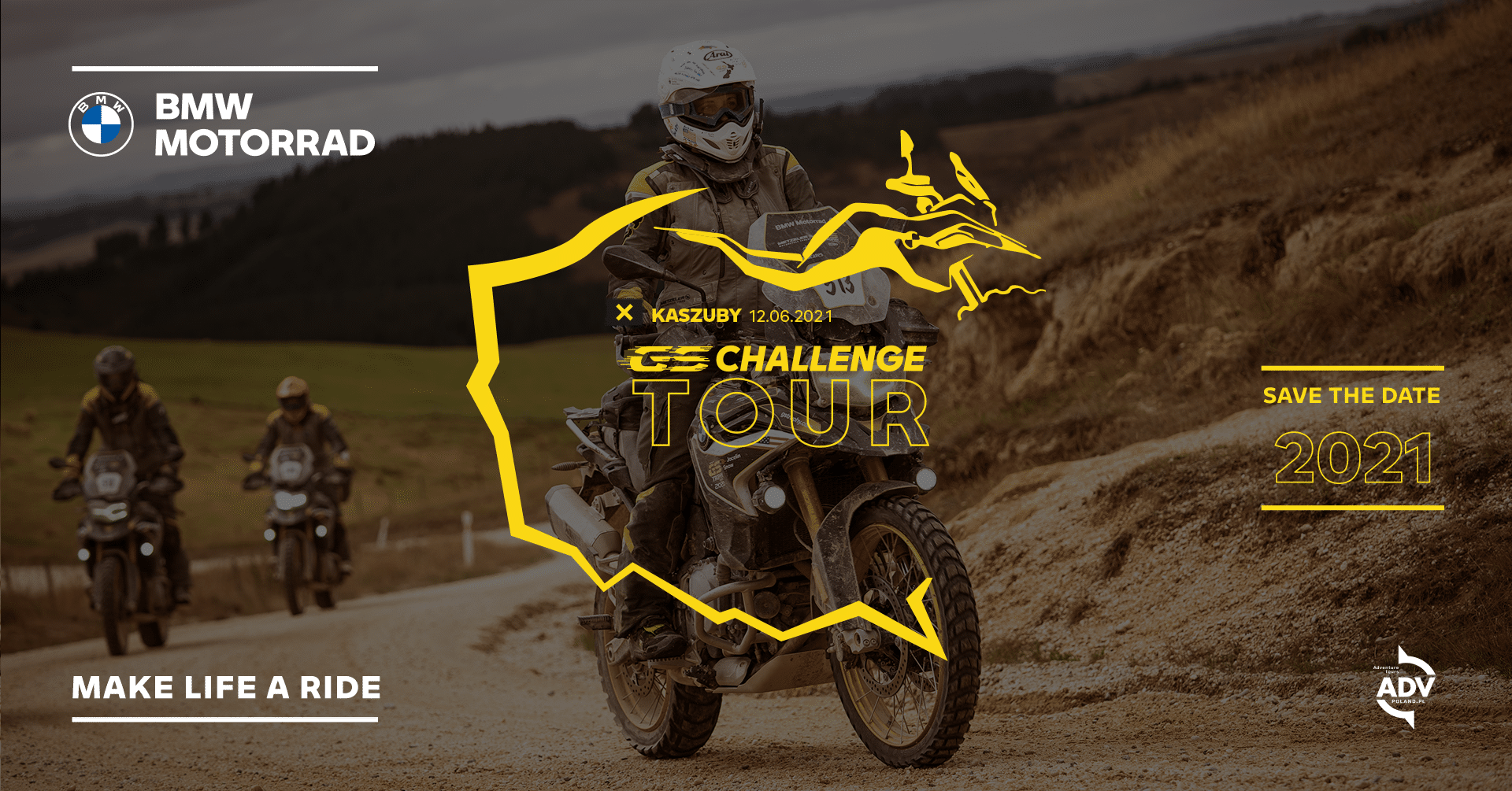 BMW Motorrad zaprasza: GS Challenge Tour na Kaszubach – 12 czerwca