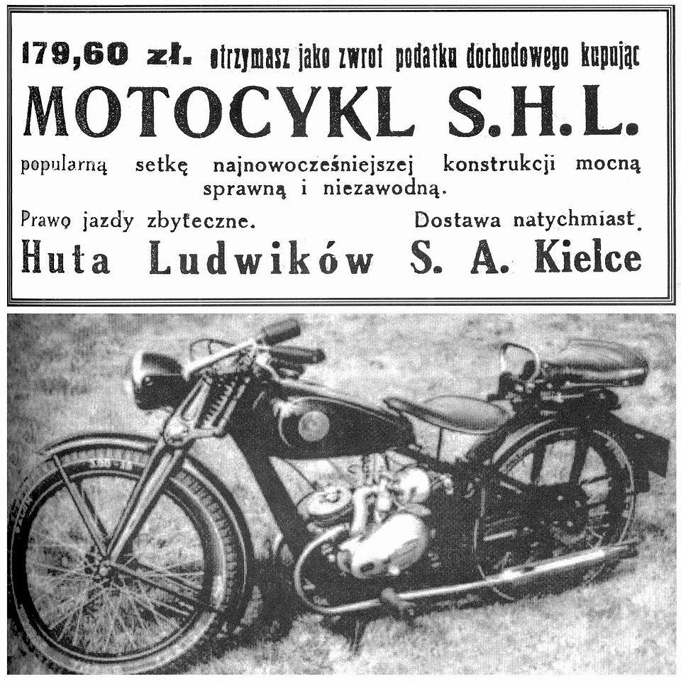 Motocykl SHL 98