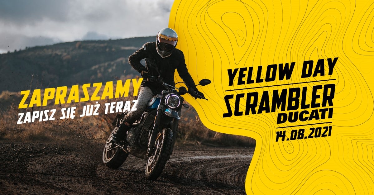 Ducati Polska zaprasza na Scrambler Yellow Day już 14 sierpnia!