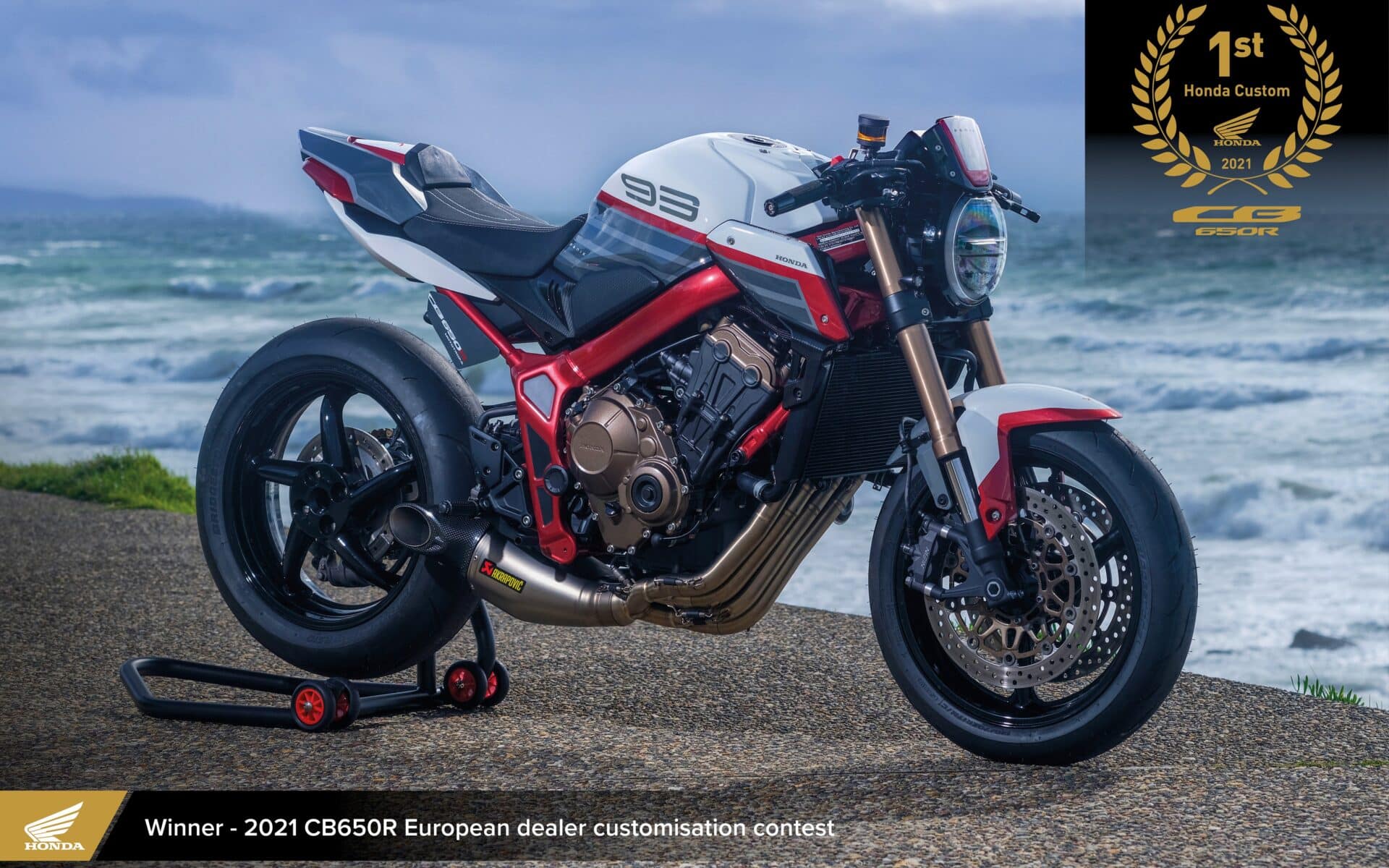 Honda wyróżniła najlepszy motocykl customowy 2021 na bazie CB650R