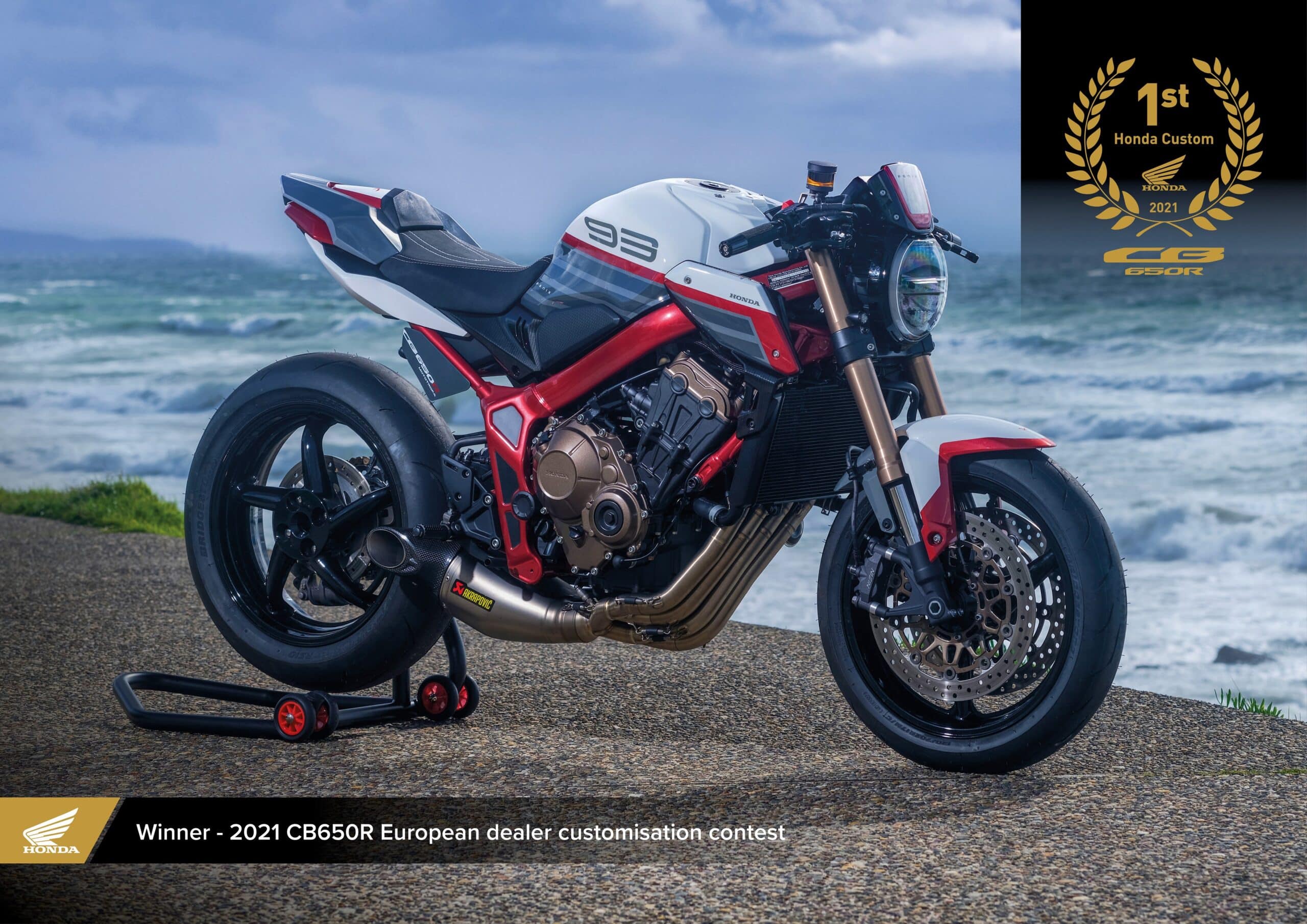 Honda wyróżniła najlepszy motocykl customowy 2021 na bazie CB650R