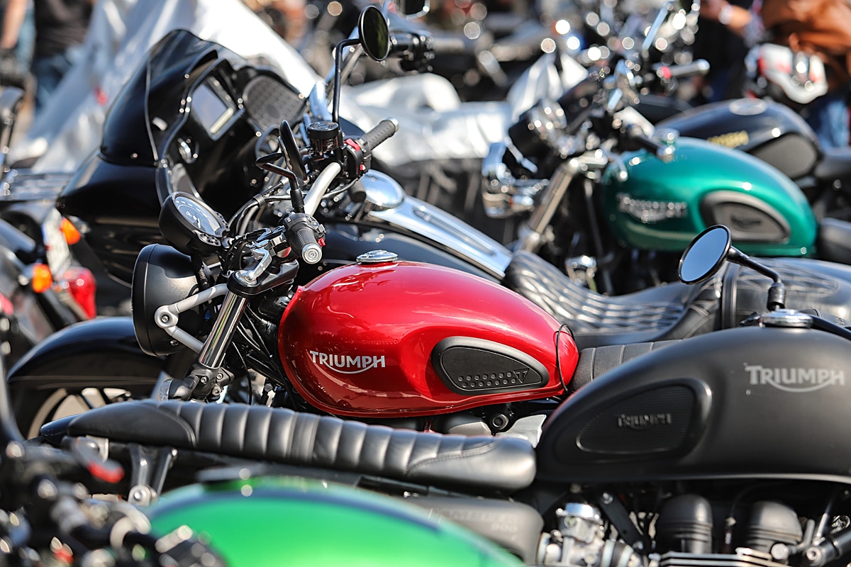 Spotkanie klasycznych motocykli Triumph 2021: Padł rekord!