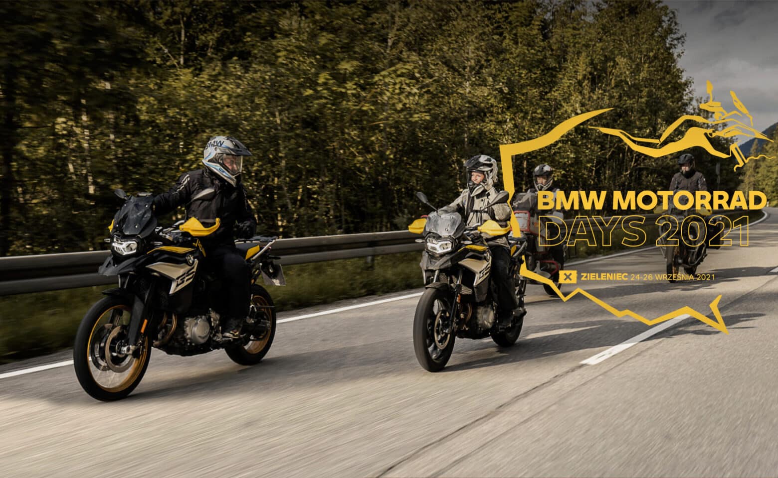 Dni BMW MOTORRAD 2021: Zieleniec 24-26 września. Zapowiada się pyszna zabawa!