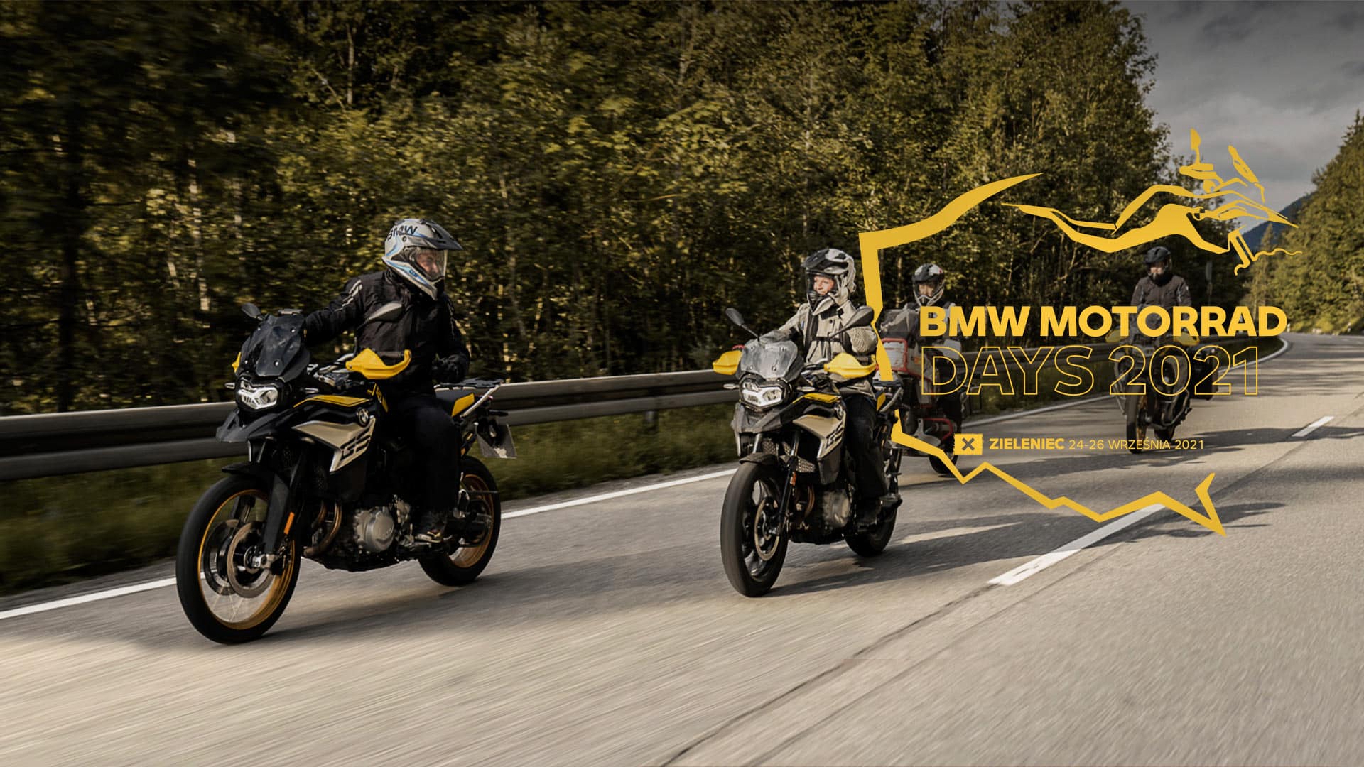 Dni BMW MOTORRAD 2021: Zieleniec 24-26 września. Zapowiada się pyszna zabawa!
