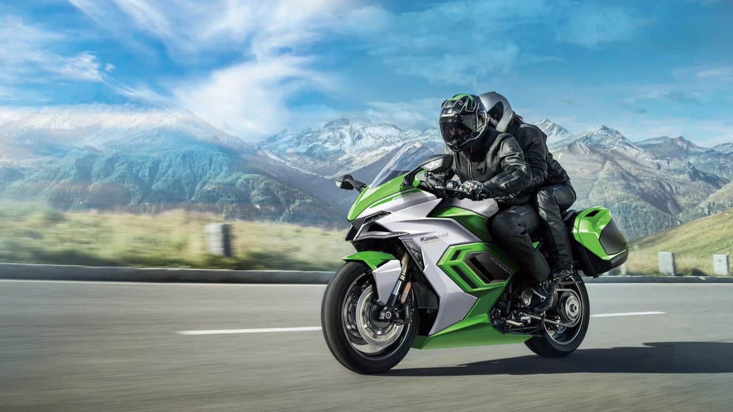 Motocykl z napędem wodorowym? Kawasaki twierdzi, że to możliwe!