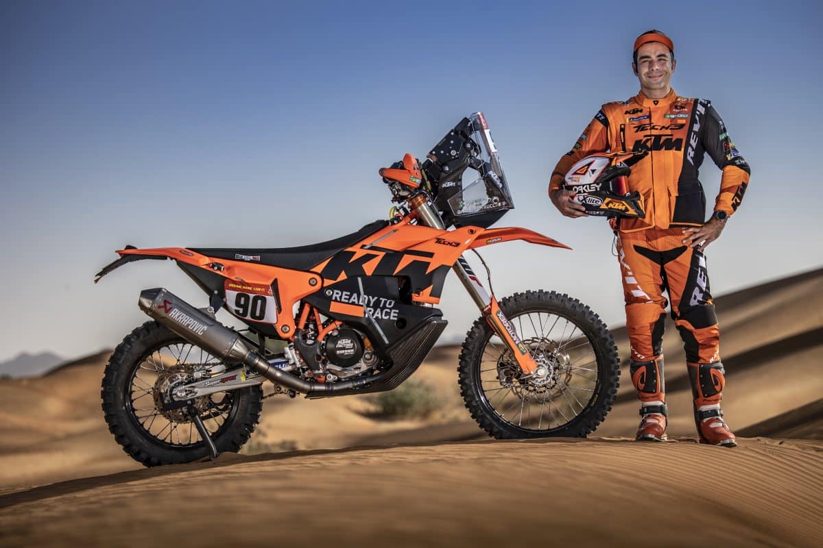 Danilo Petrucci w Rajdzie Dakar 2022