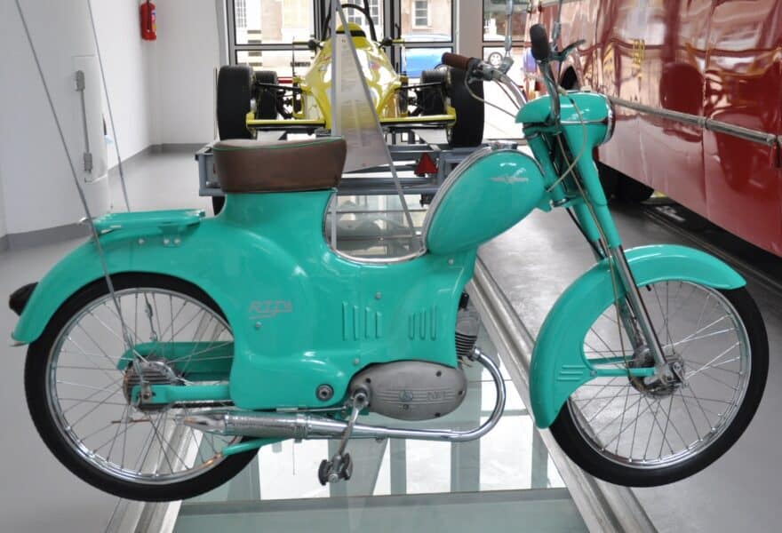 Polski motorower "ZMW Ryś" MR1 - Muzeum Techniki i Komunikacji w Szczecinie Kerim44 - Praca własna
