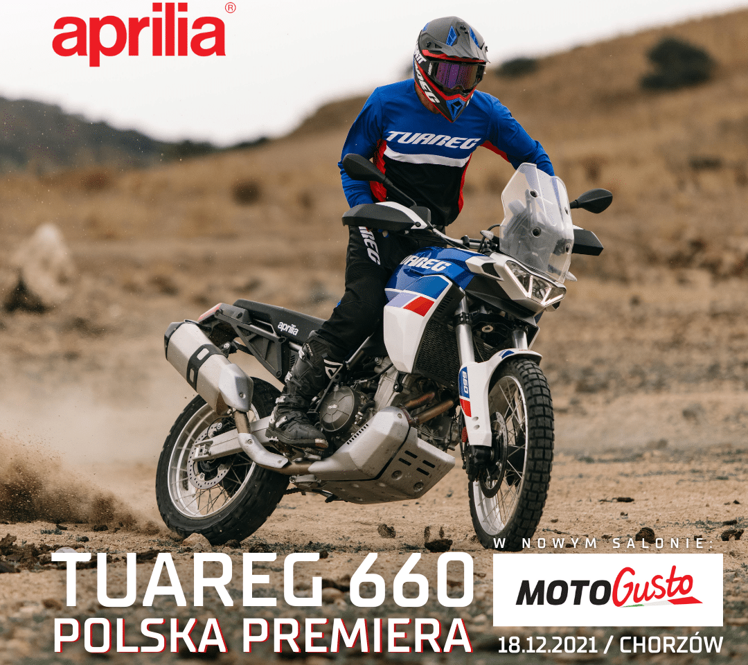 Aprilia Tuareg 660 2022: nareszcie polska premiera!
