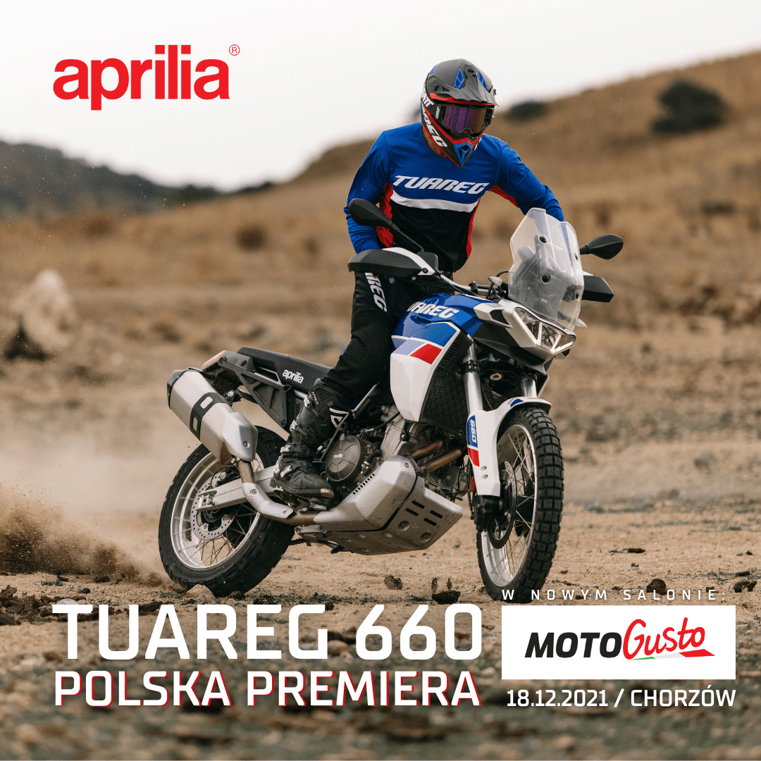 Aprilia Tuareg 660 2022: nareszcie polska premiera!