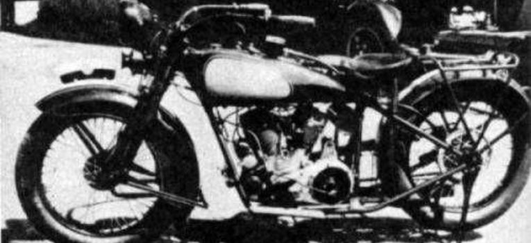 Przedwojenny motocykl CWS M55
