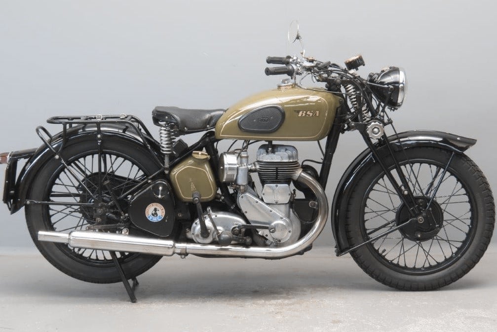 BSA M20. Brytyjski motoycykl wojskowy