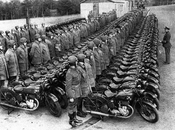 BSA M20. Brytyjski motoycykl wojskowy