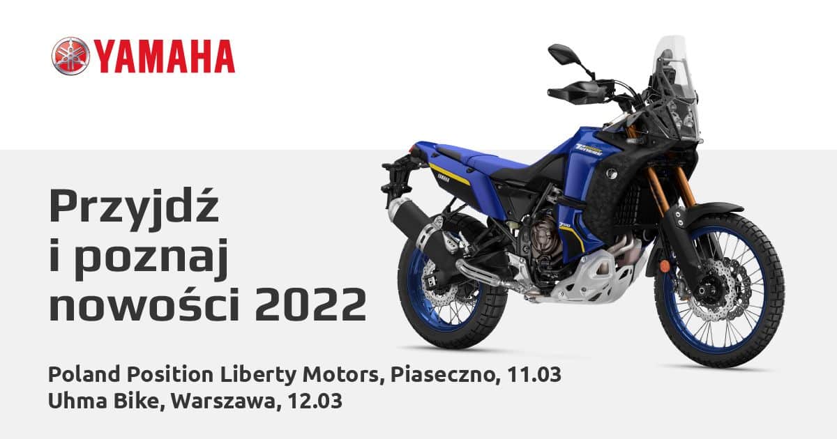 Nowości Yamaha 2022: Poznaj je już w ten weekend!
