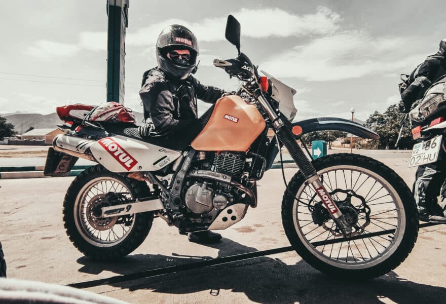 Suzuki DR 650. Zdjęcie: Tobiasz Kukieła