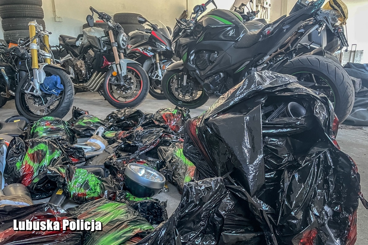 Policja odzyskała skradzione motocykle o łącznej wartości ponad pół miliona złotych