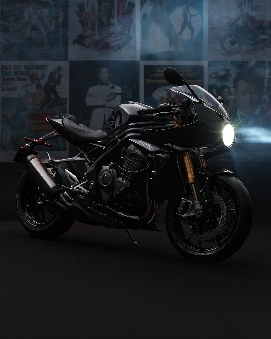 Triumph Speed Triple 1200 RR Bond Edition: mocno limitowana seria motocykli do zadań specjalnych