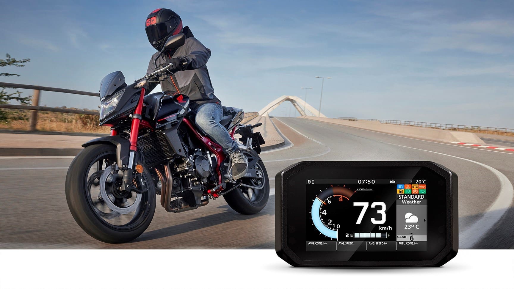 Honda RoadSync Hornet