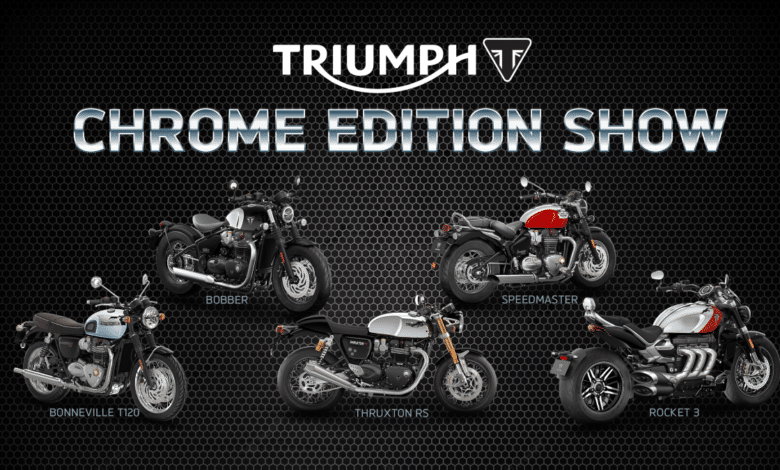 triumph chrome edition show