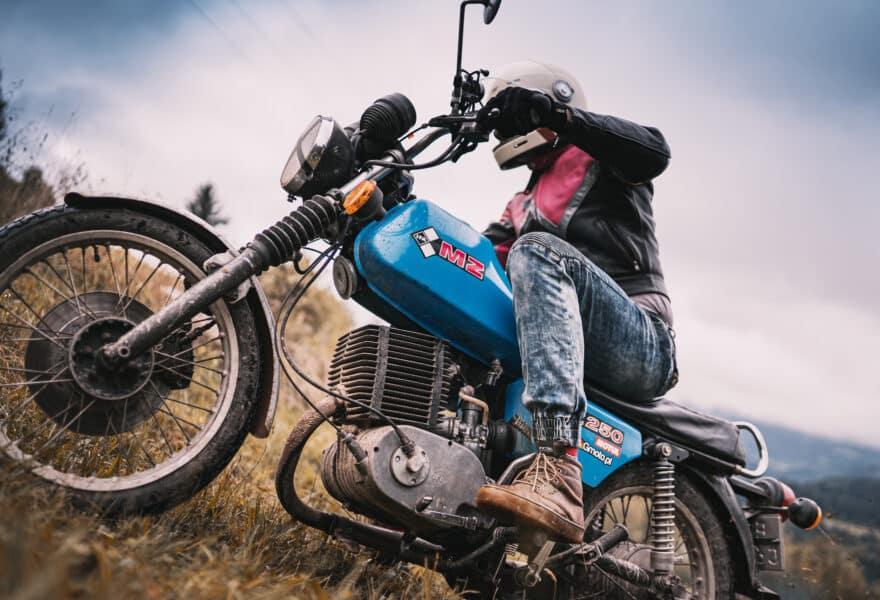 MZ ETZ 250: motocykl zabytkowy. fot. Tobiasz Kukieła