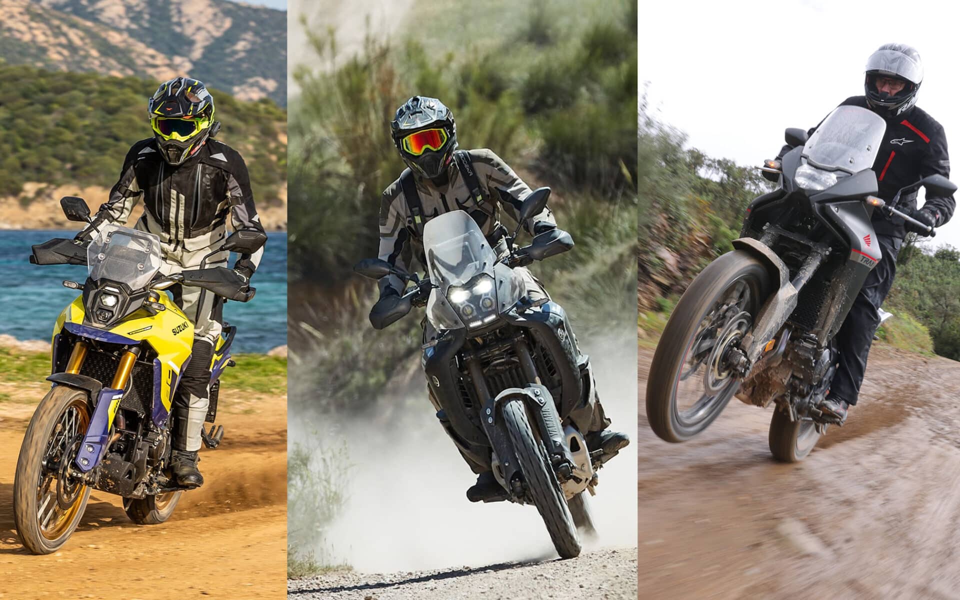 Suzuki V-Strom 800 DE, Yamaha Tenere 700 World Raid, czy Honda Transalp 750? Który z tych motocykli jest najlepszy?