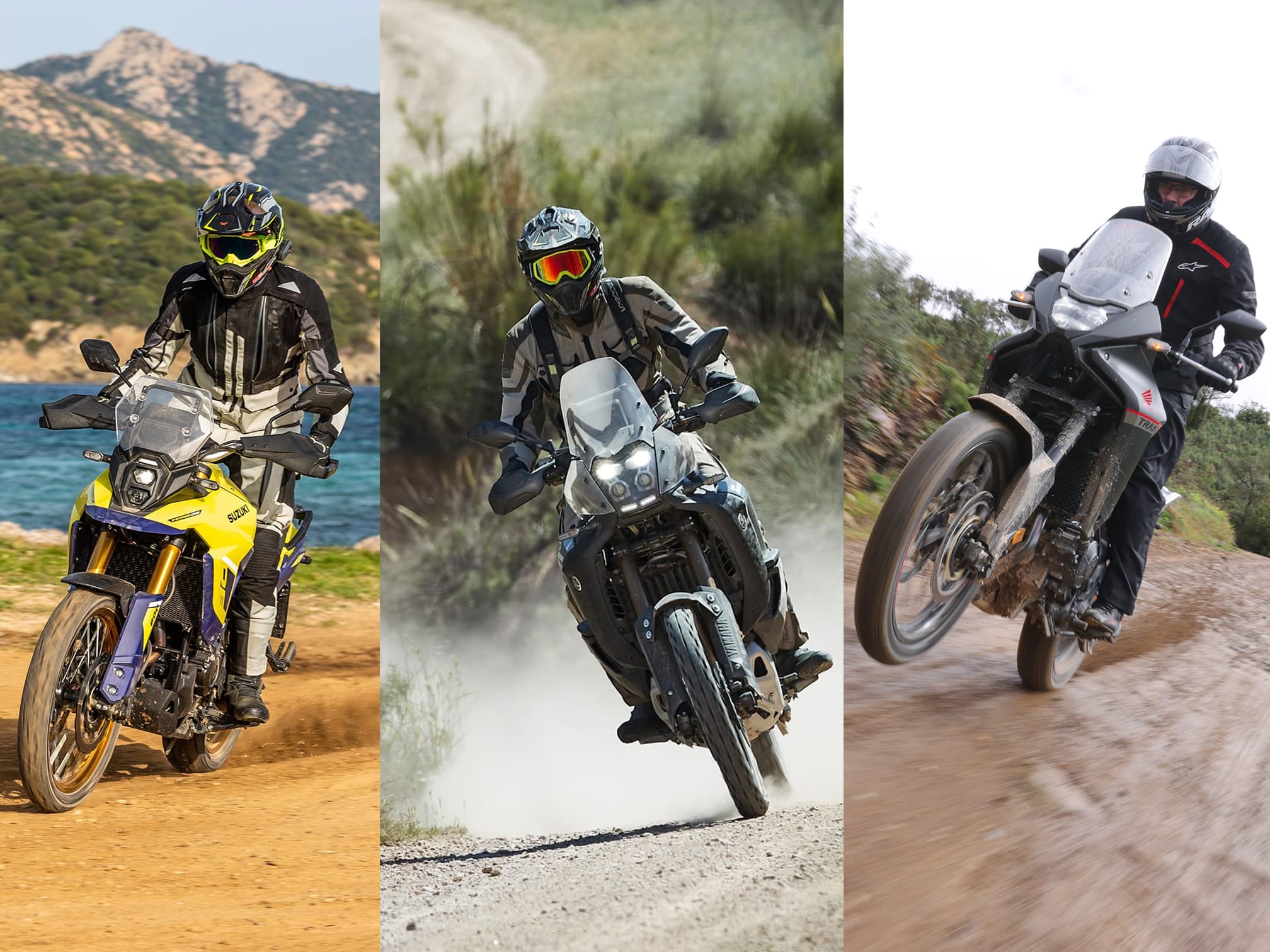Suzuki V-Strom 800 DE, Yamaha Tenere 700 World Raid, czy Honda Transalp 750? Który z tych motocykli jest najlepszy?