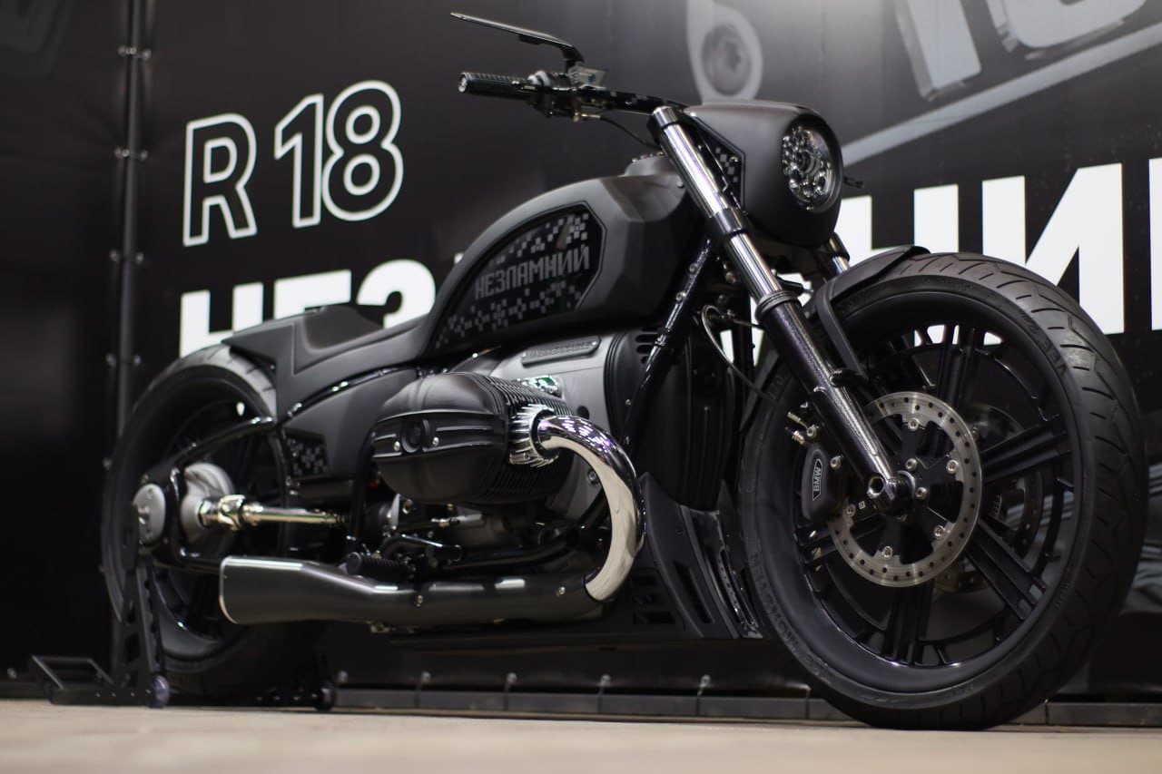 Motocykl customowy z pożogi wojennej: BMW R 18 Unbreakable