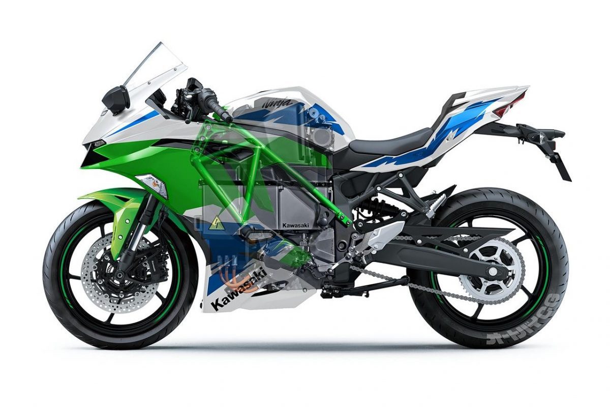 Wyciekły specyfikacje techniczne najmowych motocykli elektrycznych Kawasaki