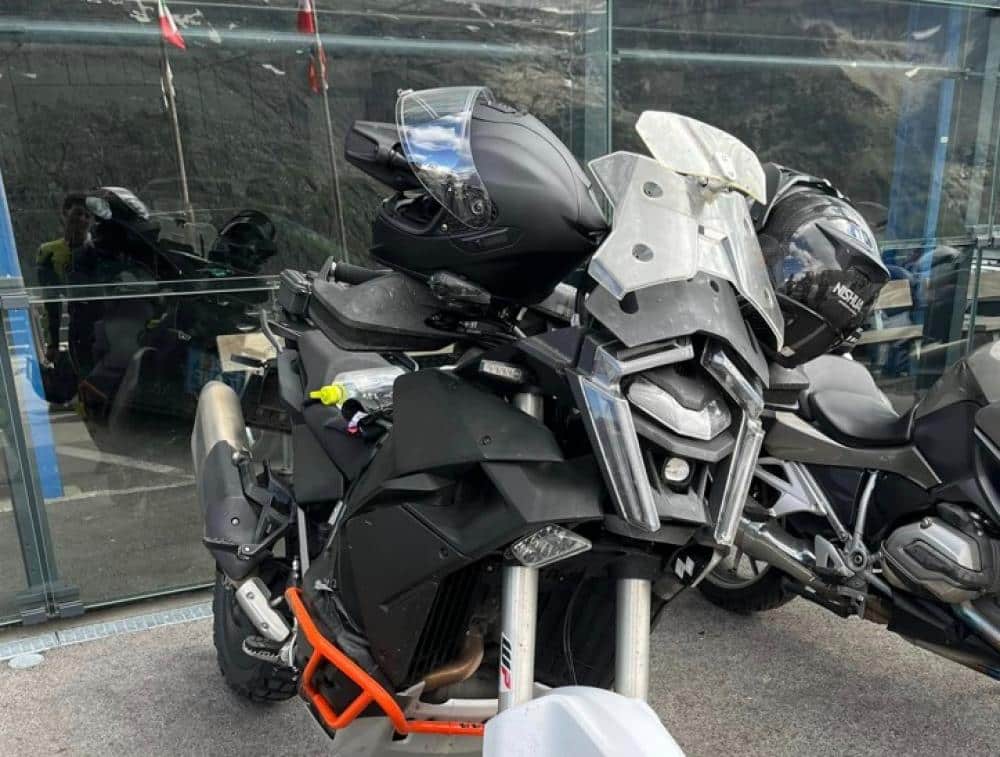 Nowy KTM 1390 Super Adventure przyłapany na Grossglockner Hochalpenstraße