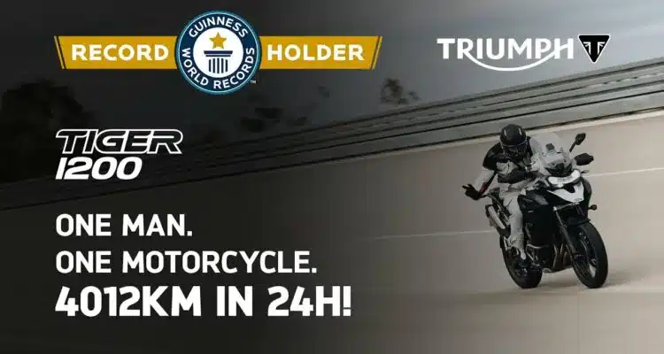 4012 KM w 24 godziny – nowy rekord świata na motocyklu pobity! [Triumph Tiger 1200 GT Explorer]