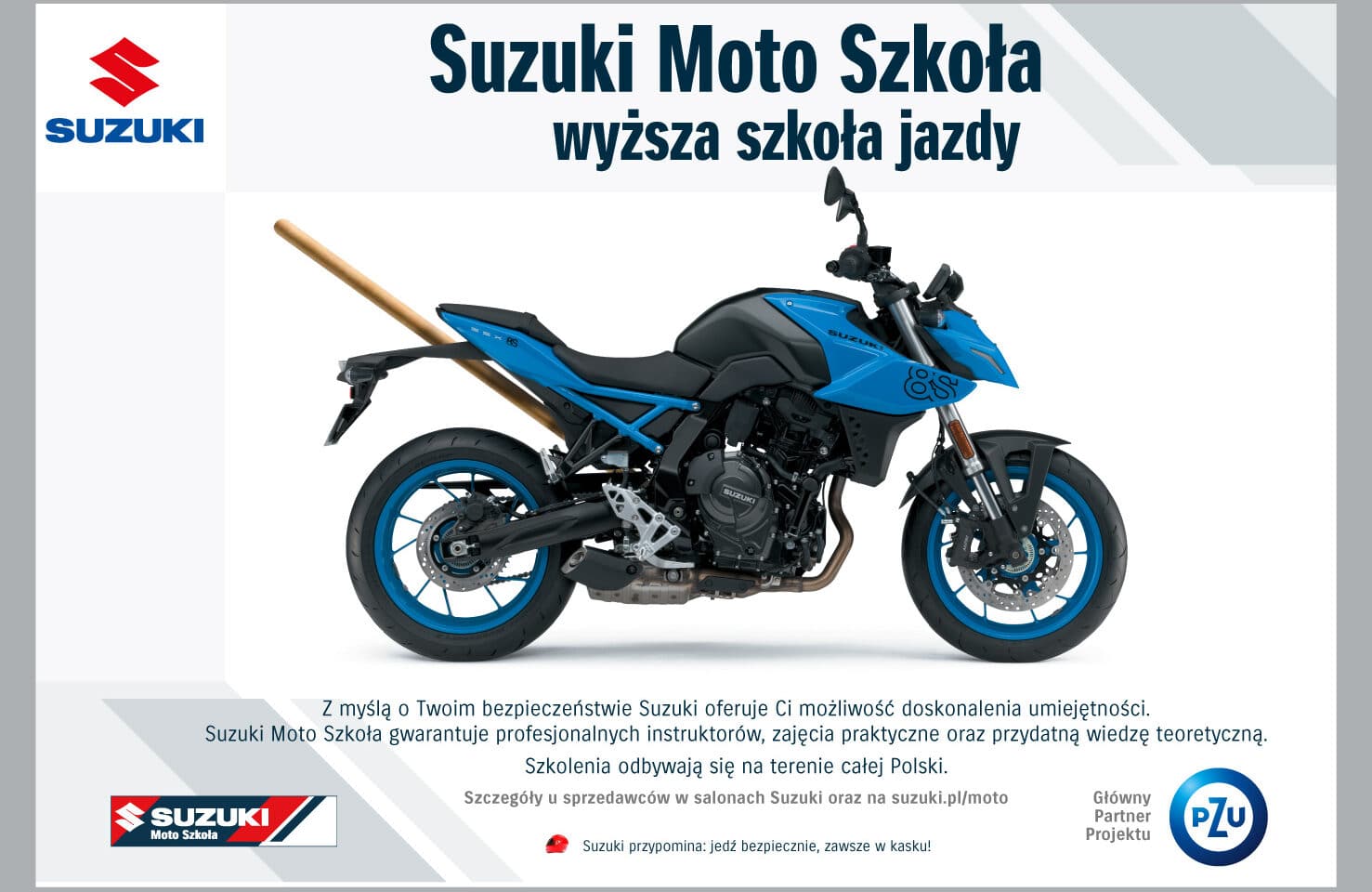 Nie tylko uczniowie wracają do nauki – Suzuki Moto Szkoła dedykowana mniejszym pojemnościom!
