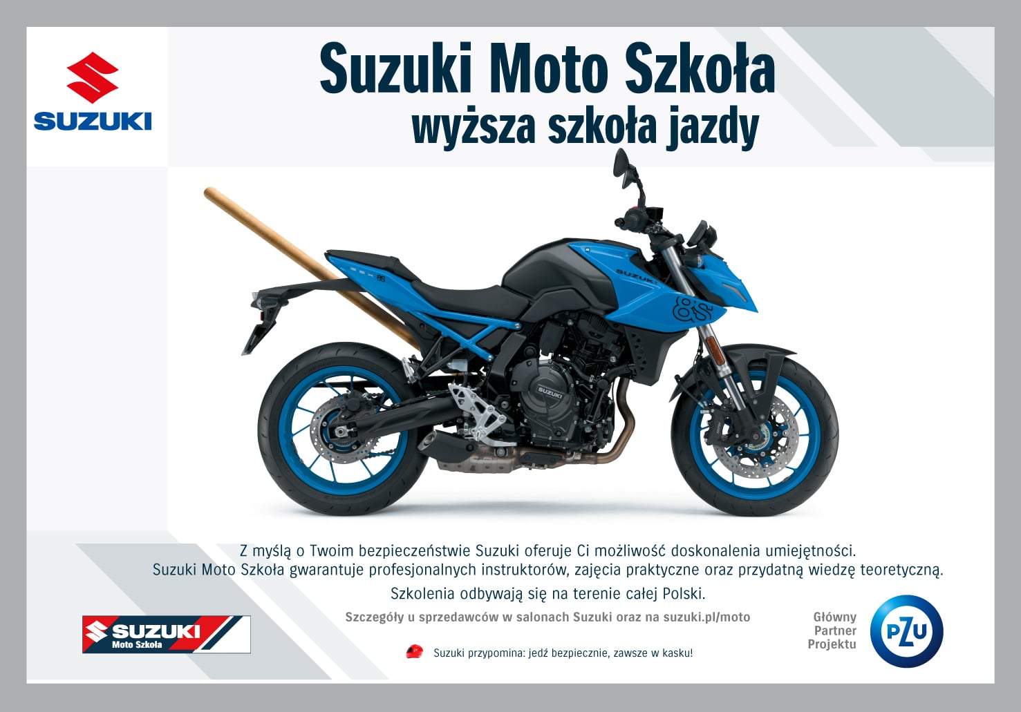 Nie tylko uczniowie wracają do nauki – Suzuki Moto Szkoła dedykowana mniejszym pojemnościom!