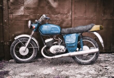 Stary motocykl
