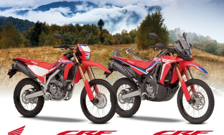 Honda CRF300L CRF300_RALLY_Honda_s_lightweight_dual-purpose_bikes