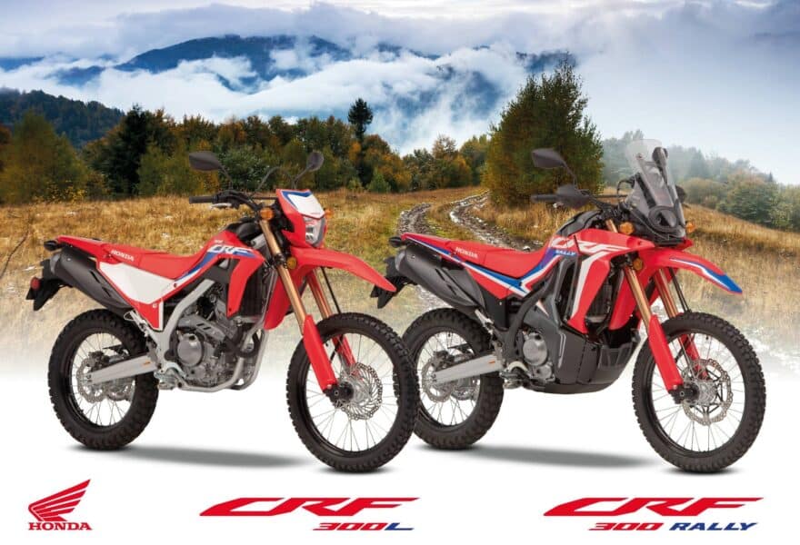 Honda CRF300L CRF300_RALLY_Honda_s_lightweight_dual-purpose_bikes