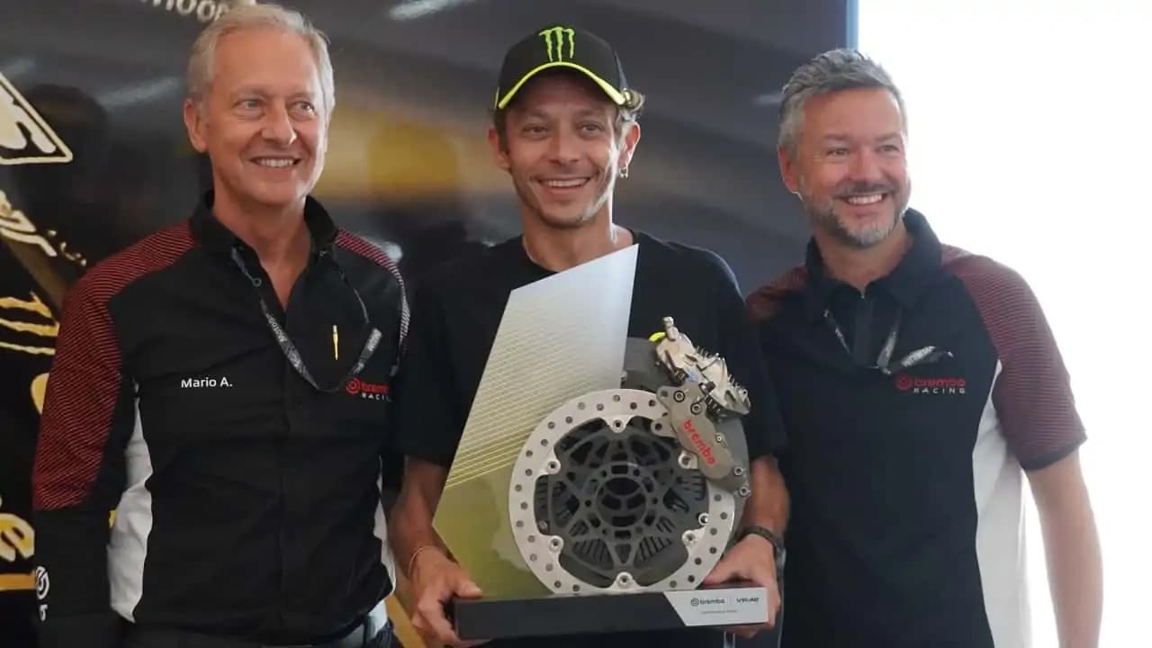 Brembo w hołdzie Valentino Rossiemu – symboliczny puchar z wyjątkowych komponentów