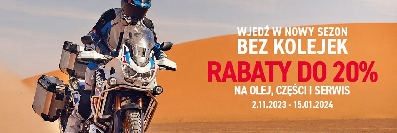 Zimowa kampania serwisowa Hondy – bez kolejek i ze sporymi rabatami