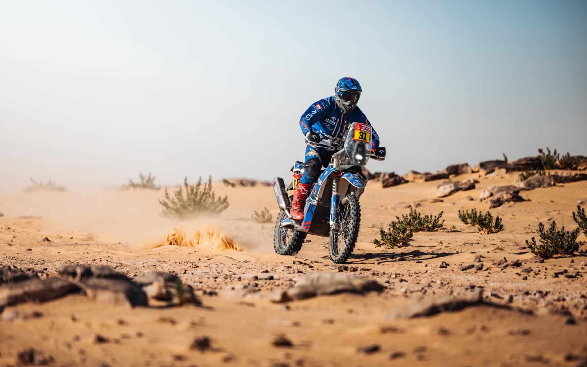 Polscy motocykliści na Rajdzie Dakar 2024 – wyniki po piątym etapie