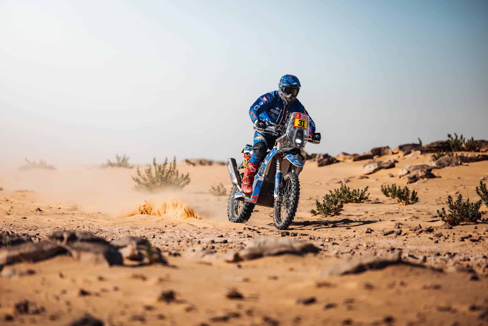 Polscy motocykliści na Rajdzie Dakar 2024 – wyniki po piątym etapie