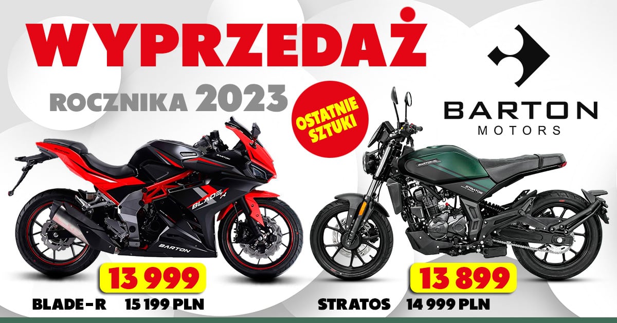 Wyprzedaż rocznika 2023 w Barton Motors – złap swoją okazję!