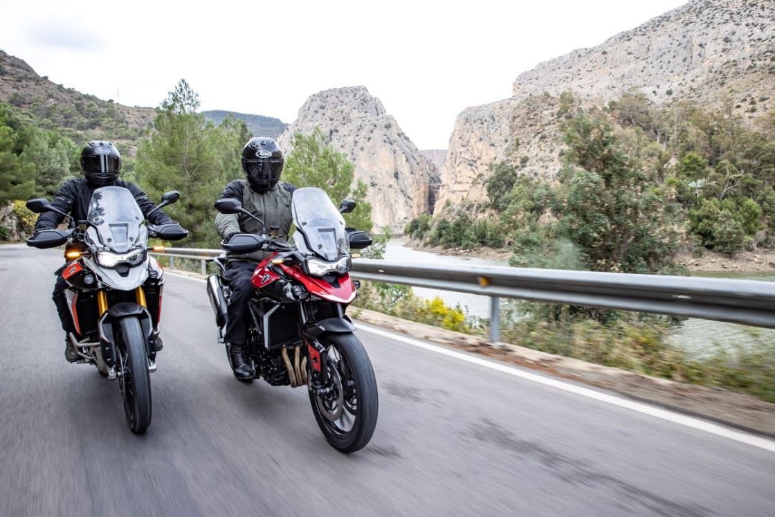 Przetestuj motocykle Triumph w Andaluzji!