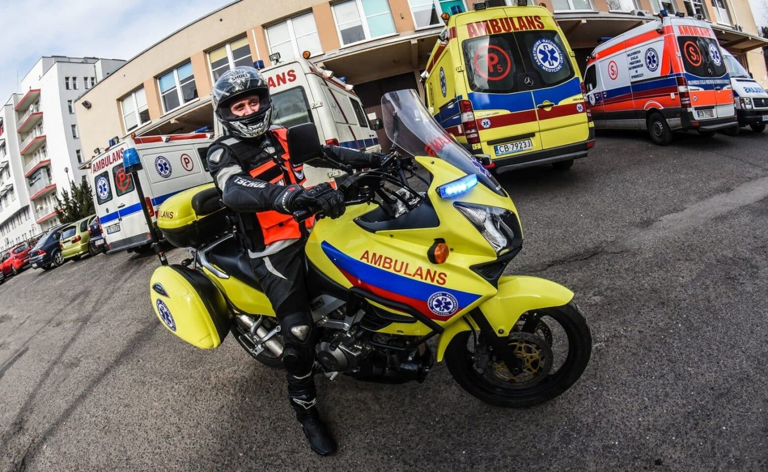 Istotne zmiany prawne mają pojawić się w kwestii motocyklowych karetek