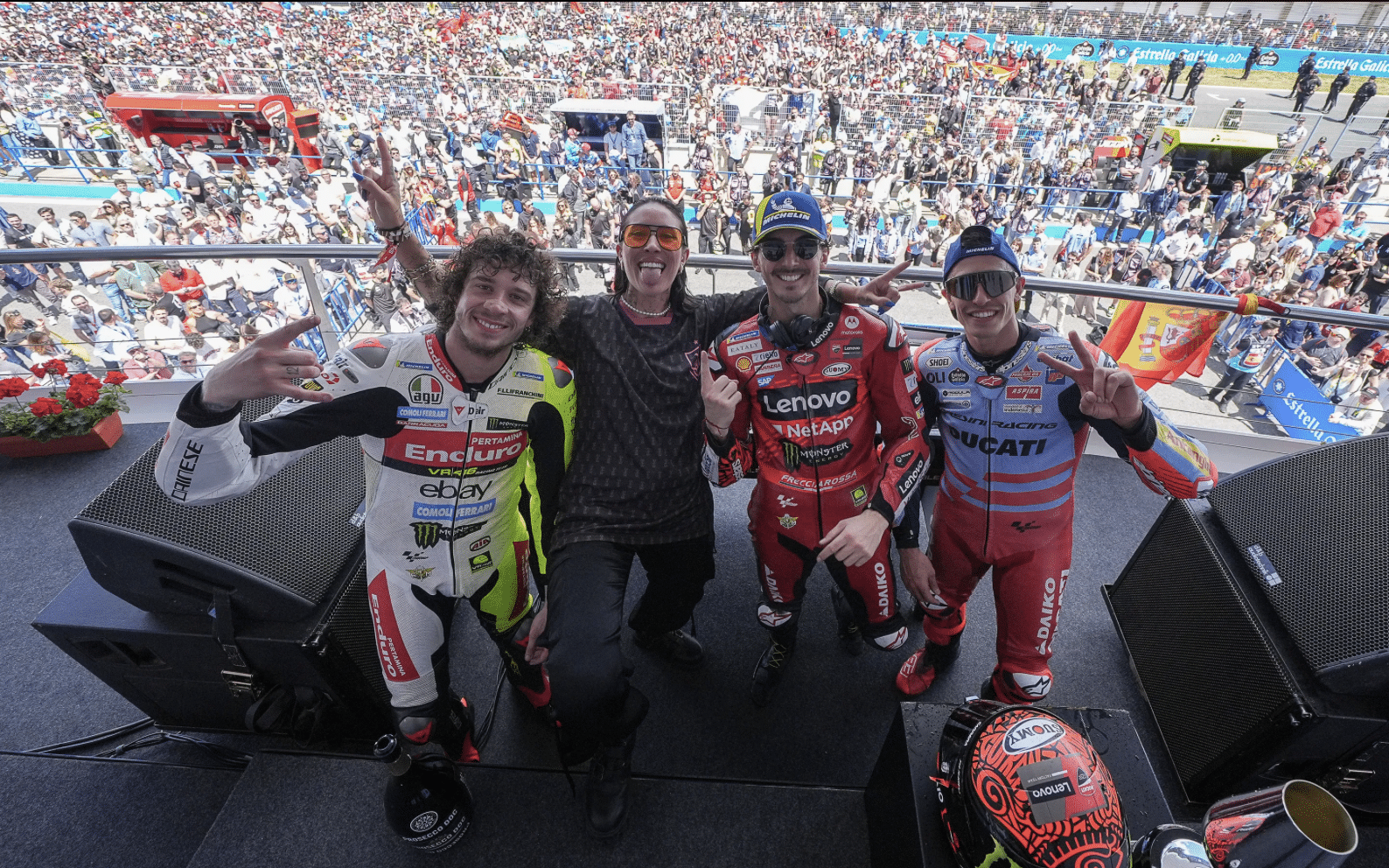 Moto GP o Grand Prix Hiszpanii: Bagnaia zwycięża przed Marquezem i Bezzecchim!