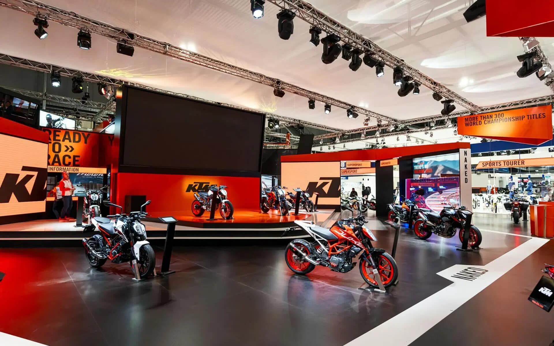 KTM ponownie pojawi się na targach EICMA wraz z marką GASGAS oraz MV Agusta