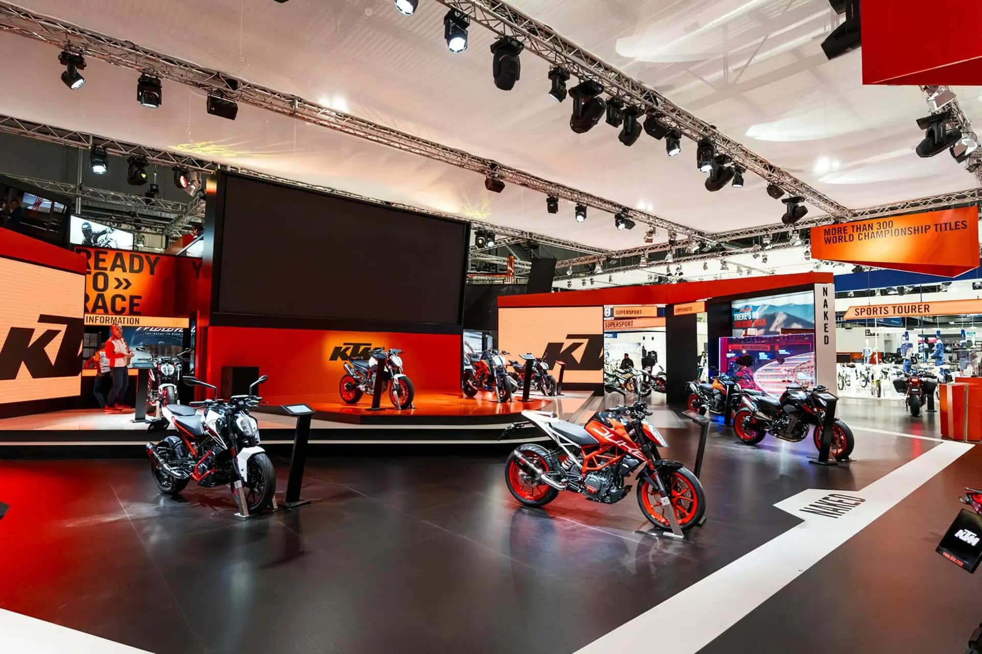 KTM ponownie pojawi się na targach EICMA wraz z marką GASGAS oraz MV Agusta