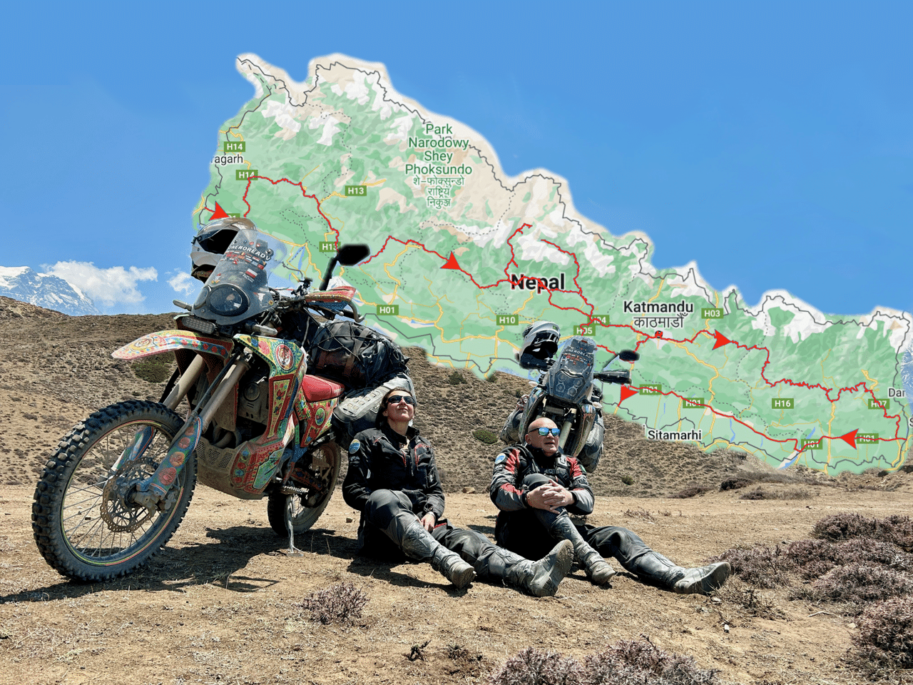 One More ADV: Motocyklami w Mustangu i wokół Annapurny
