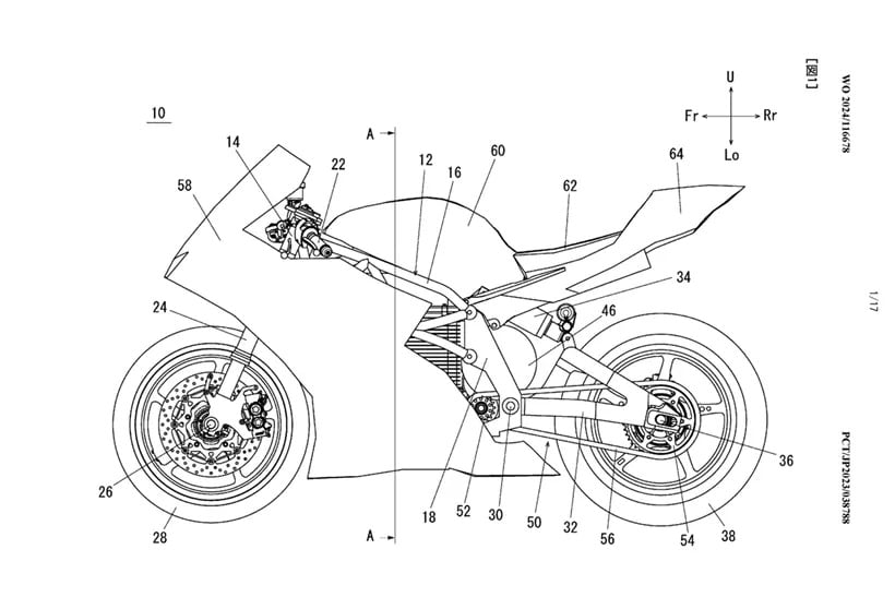 Sportowy motocykl Yamahy z napędem elektrycznym na horyzoncie