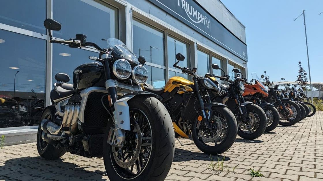 Już w ten piątek 09.08 otwarcie nowego salonu Triumph w Łodzi!